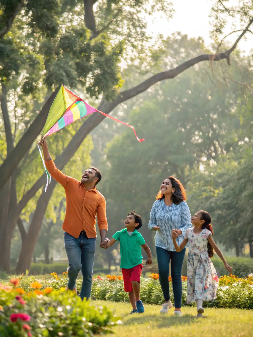 A family happily enjoying their retirement, symbolizing the long-term benefits of effective wealth planning and insurance coverage.